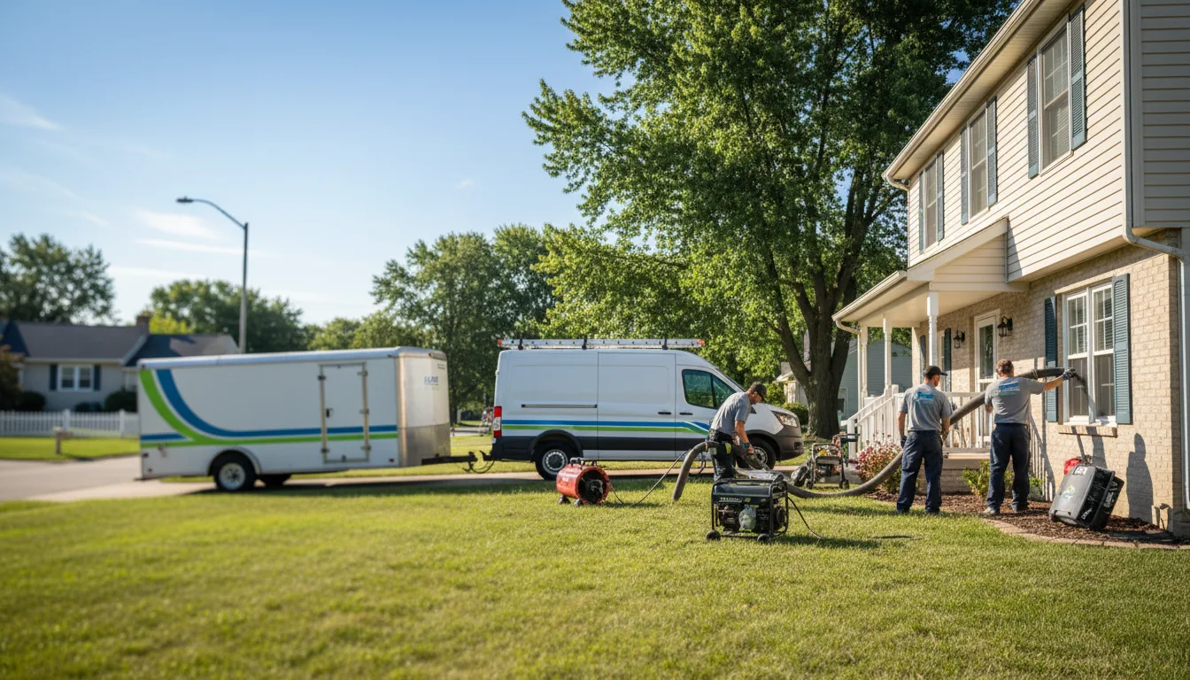 Flooded Basement Restoration And Cleanup With Repair in Crapo, MD near me